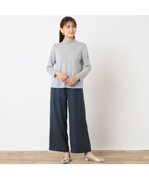 LOBJIE / ロブジェ カットソー | 【洗える・日本製】シアーラメカットソー | 詳細5