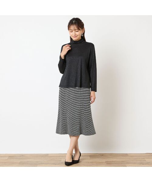 LOBJIE / ロブジェ カットソー | 【洗える・日本製】シアーラメカットソー | 詳細13