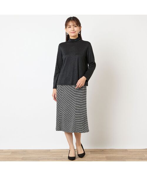 LOBJIE / ロブジェ カットソー | 【洗える・日本製】シアーラメカットソー | 詳細14