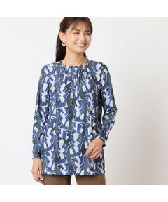 LOBJIE / ロブジェ カットソー | 【洗える】幾何柄カットソー