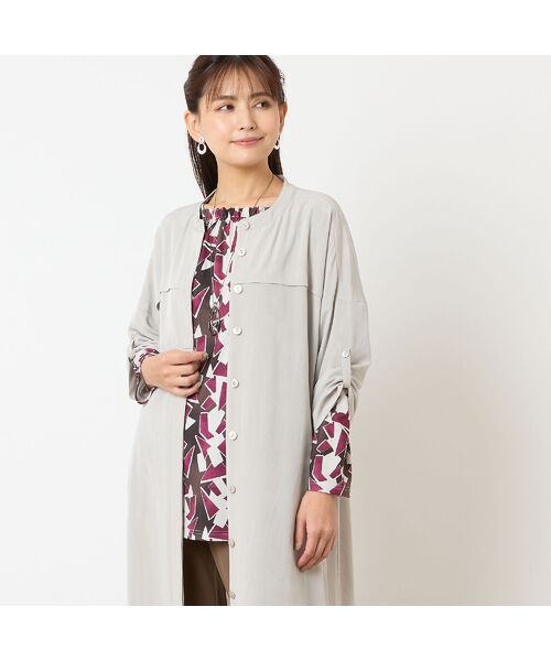 LOBJIE / ロブジェ カットソー | 【洗える】幾何柄カットソー | 詳細7