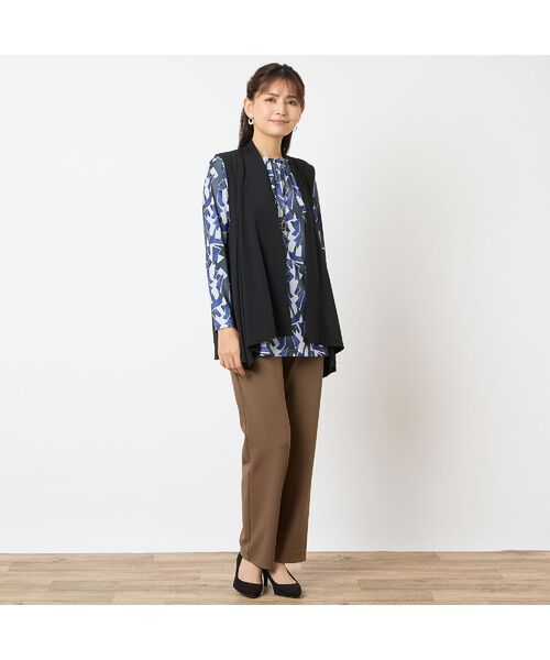 LOBJIE / ロブジェ カットソー | 【洗える】幾何柄カットソー | 詳細15