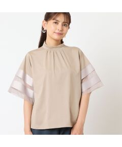 LOBJIE / ロブジェ カットソー | 【一部店舗・WEB限定アイテム・洗える】袖リボンプルオーバー