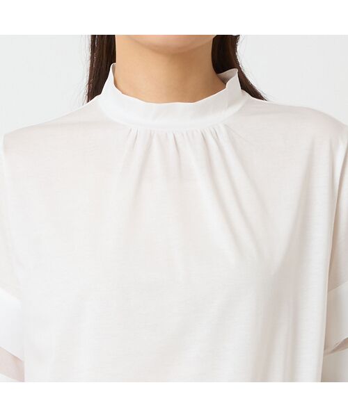 LOBJIE / ロブジェ カットソー | 【一部店舗・WEB限定アイテム・洗える】袖リボンプルオーバー | 詳細3