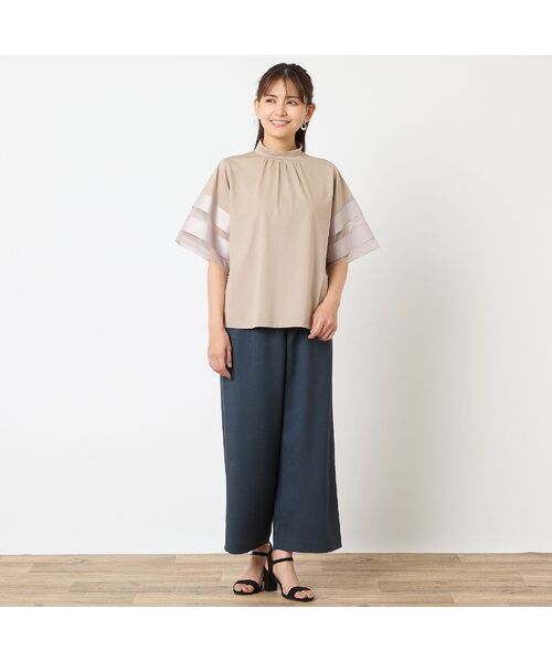 LOBJIE / ロブジェ カットソー | 【一部店舗・WEB限定アイテム・洗える】袖リボンプルオーバー | 詳細7