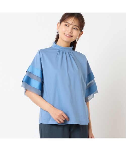 LOBJIE / ロブジェ カットソー | 【一部店舗・WEB限定アイテム・洗える】袖リボンプルオーバー | 詳細13