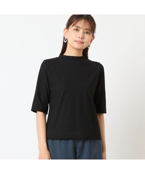 LOBJIE / ロブジェ カットソー | 【一部店舗・WEB限定アイテム・洗える・綿100%】バックボタンTシャツ | 詳細5