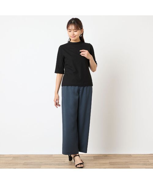 LOBJIE / ロブジェ カットソー | 【一部店舗・WEB限定アイテム・洗える・綿100%】バックボタンTシャツ | 詳細6