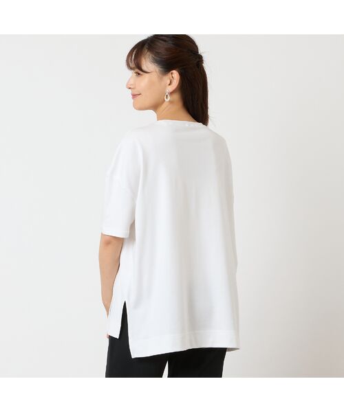 LOBJIE / ロブジェ カットソー | 【一部店舗・WEB限定アイテム・洗える・日本製】スムースワイドプルオーバー | 詳細1