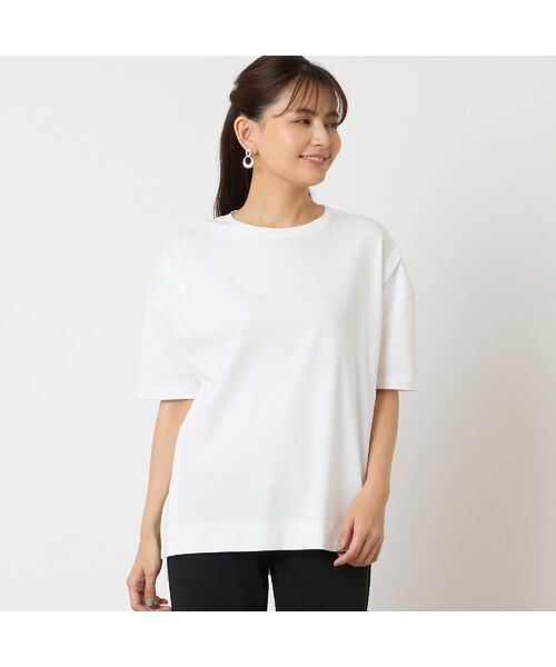 LOBJIE / ロブジェ カットソー | 【一部店舗・WEB限定アイテム・洗える・日本製】スムースワイドプルオーバー | 詳細2