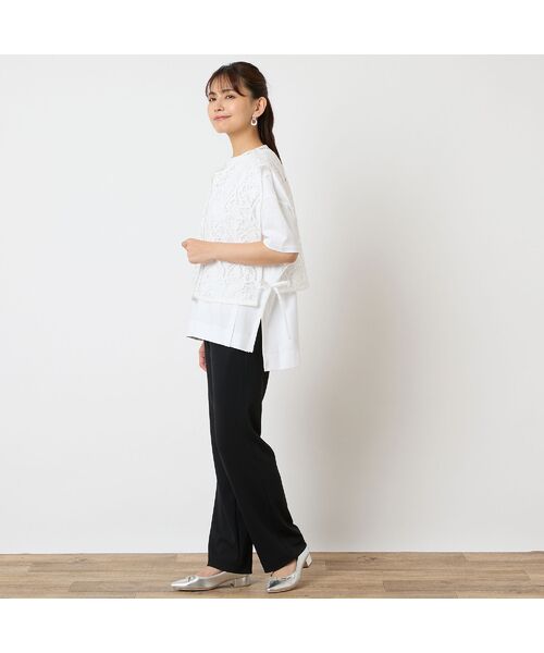 LOBJIE / ロブジェ カットソー | 【一部店舗・WEB限定アイテム・洗える・日本製】スムースワイドプルオーバー | 詳細7