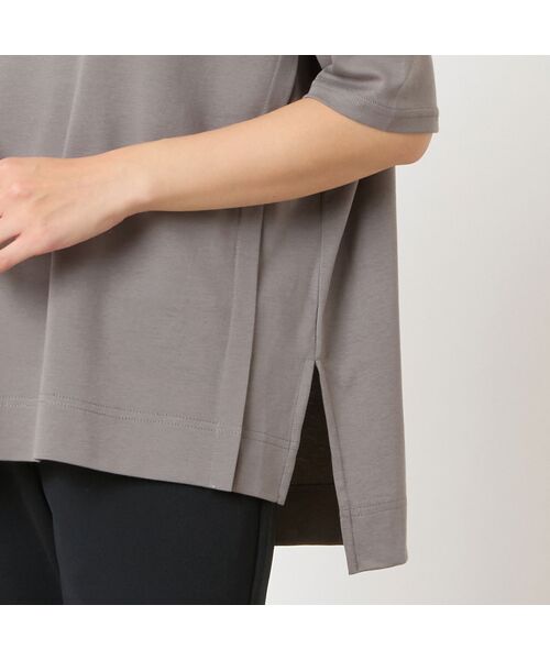 LOBJIE / ロブジェ カットソー | 【一部店舗・WEB限定アイテム・洗える・日本製】スムースワイドプルオーバー | 詳細9