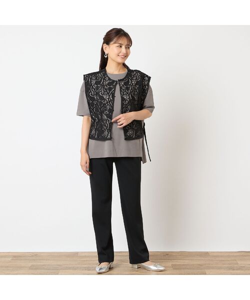 LOBJIE / ロブジェ カットソー | 【一部店舗・WEB限定アイテム・洗える・日本製】スムースワイドプルオーバー | 詳細13