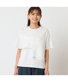 LOBJIE / ロブジェ カットソー | 【一部店舗・WEB限定アイテム・洗える】フリルTシャツ