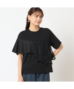 LOBJIE / ロブジェ カットソー | 【一部店舗・WEB限定アイテム・洗える】フリルTシャツ