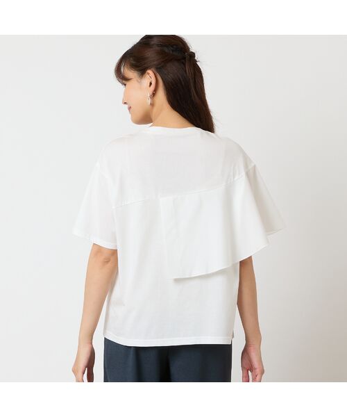 LOBJIE / ロブジェ カットソー | 【一部店舗・WEB限定アイテム・洗える】フリルTシャツ | 詳細1