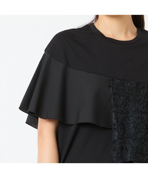 LOBJIE / ロブジェ カットソー | 【一部店舗・WEB限定アイテム・洗える】フリルTシャツ | 詳細7