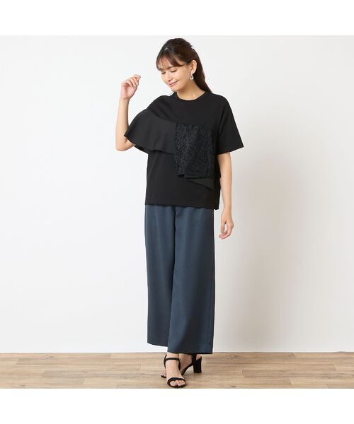 LOBJIE / ロブジェ カットソー | 【一部店舗・WEB限定アイテム・洗える】フリルTシャツ | 詳細8