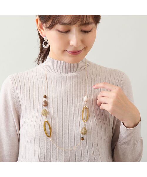 LOBJIE / ロブジェ ネックレス・ペンダント・チョーカー | ドットモチーフネックレス | 詳細1