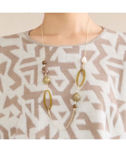 LOBJIE / ロブジェ ネックレス・ペンダント・チョーカー | ドットモチーフネックレス | 詳細4