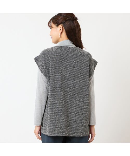 LOBJIE / ロブジェ ベスト | Vネックプルオーバーベスト | 詳細1