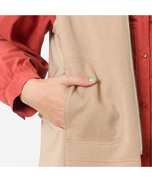 LOBJIE / ロブジェ ベスト | スタンドカラージップアップベスト | 詳細4