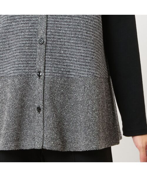 LOBJIE / ロブジェ ベスト | ジャカードニットベスト | 詳細4