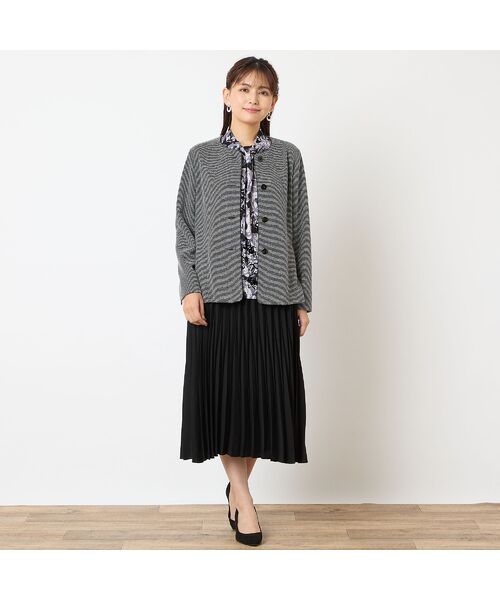 LOBJIE / ロブジェ ノーカラージャケット | 【セットアップ可能】ノーカラージャケット | 詳細11