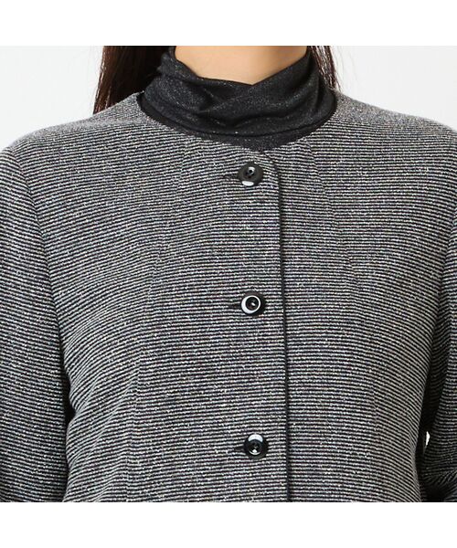LOBJIE / ロブジェ ノーカラージャケット | 【セットアップ可能】ノーカラージャケット | 詳細2