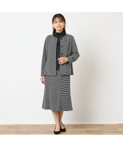 LOBJIE / ロブジェ ノーカラージャケット | 【セットアップ可能】ノーカラージャケット | 詳細4