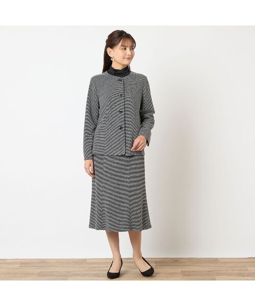 LOBJIE / ロブジェ ノーカラージャケット | 【セットアップ可能】ノーカラージャケット | 詳細8