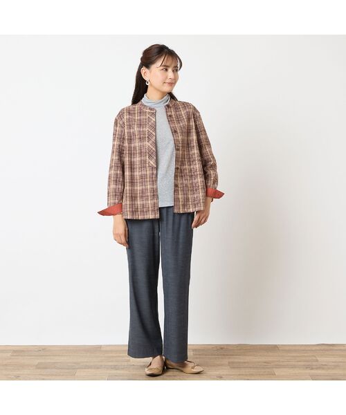 LOBJIE / ロブジェ シャツ・ブラウス | モールチェックシャツ | 詳細8