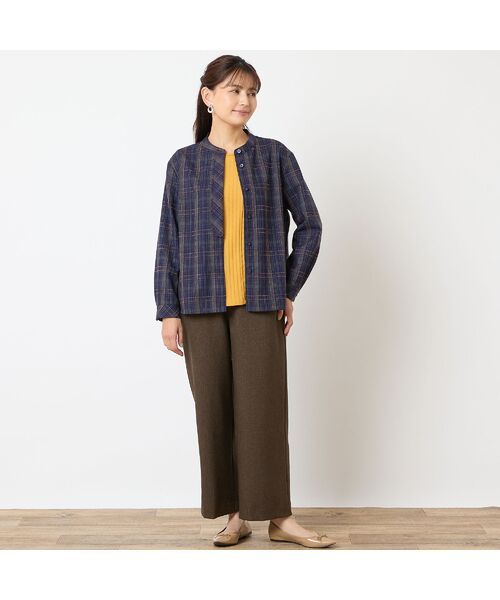 LOBJIE / ロブジェ シャツ・ブラウス | モールチェックシャツ | 詳細16