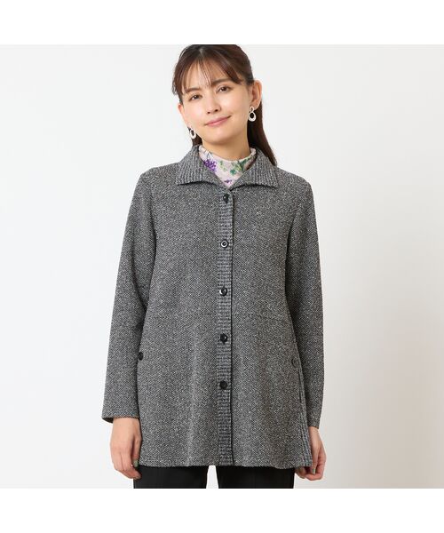 LOBJIE / ロブジェ その他アウター | ジャカードニットジャケット | 詳細2