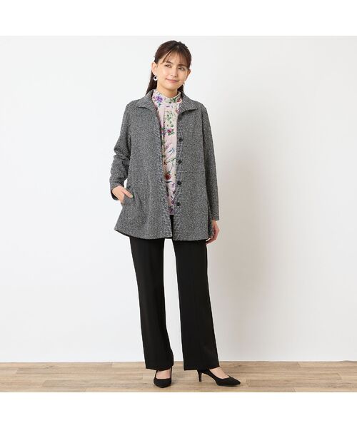 LOBJIE / ロブジェ その他アウター | ジャカードニットジャケット | 詳細5