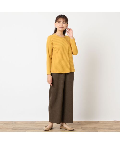 LOBJIE / ロブジェ その他パンツ | 【洗える】ワイドパンツ | 詳細5