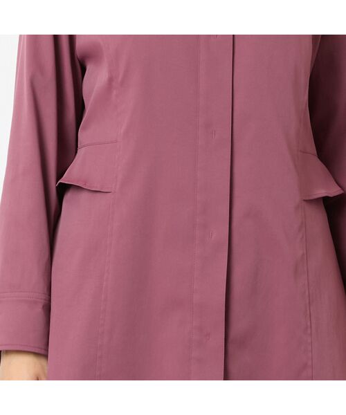 LOBJIE / ロブジェ その他アウター | スタンドカラーストレッチコート | 詳細11