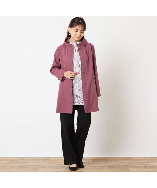 LOBJIE / ロブジェ その他アウター | スタンドカラーストレッチコート | 詳細12