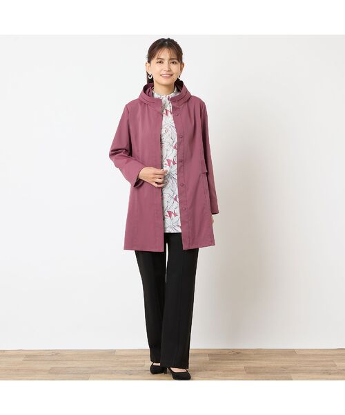 LOBJIE / ロブジェ その他アウター | スタンドカラーストレッチコート | 詳細13