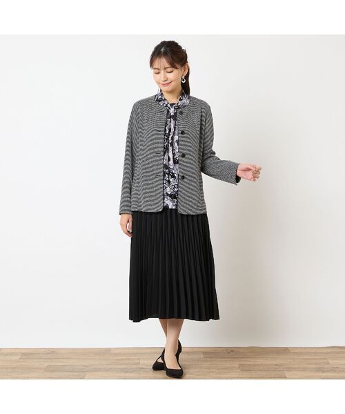 LOBJIE / ロブジェ カットソー | 【洗える・日本製】チュールプリントカットソー | 詳細5