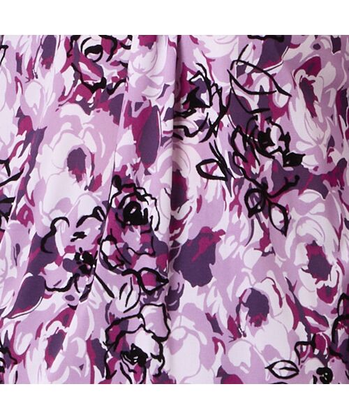 LOBJIE / ロブジェ カットソー | 【洗える・日本製】チュールプリントカットソー | 詳細10