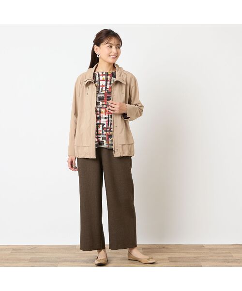 LOBJIE / ロブジェ カットソー | 【洗える・日本製】チェック柄カットソー | 詳細8