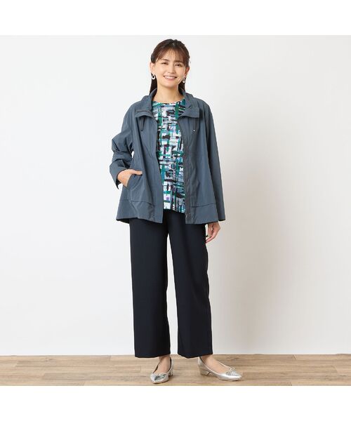 LOBJIE / ロブジェ カットソー | 【洗える・日本製】チェック柄カットソー | 詳細14