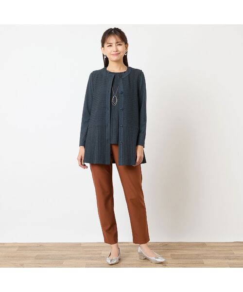 LOBJIE / ロブジェ カットソー | 【洗える・アンサンブル可能】ワイドリブカットソー | 詳細11