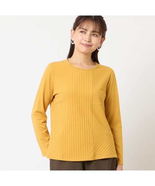 LOBJIE / ロブジェ カットソー | 【洗える・アンサンブル可能】ワイドリブカットソー | 詳細13