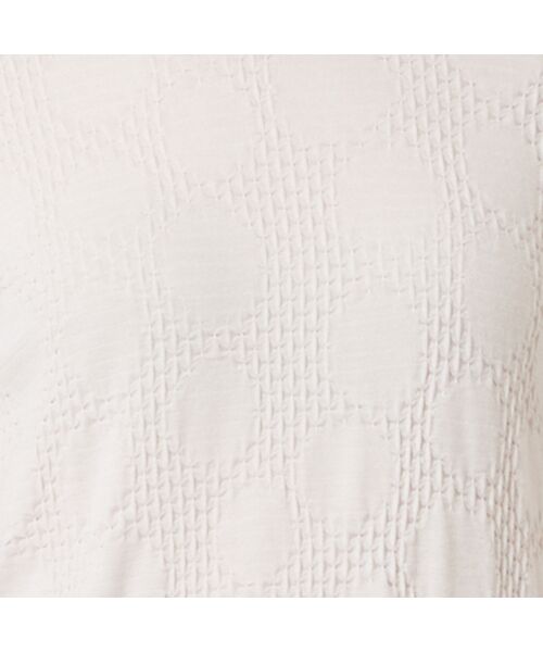 LOBJIE / ロブジェ カットソー | 【洗える・日本製】水玉シャーリングカットソー | 詳細3