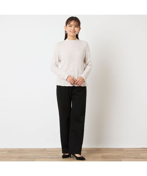 LOBJIE / ロブジェ カットソー | 【洗える・日本製】水玉シャーリングカットソー | 詳細5