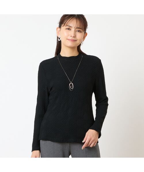 LOBJIE / ロブジェ カットソー | 【洗える・日本製】水玉シャーリングカットソー | 詳細8