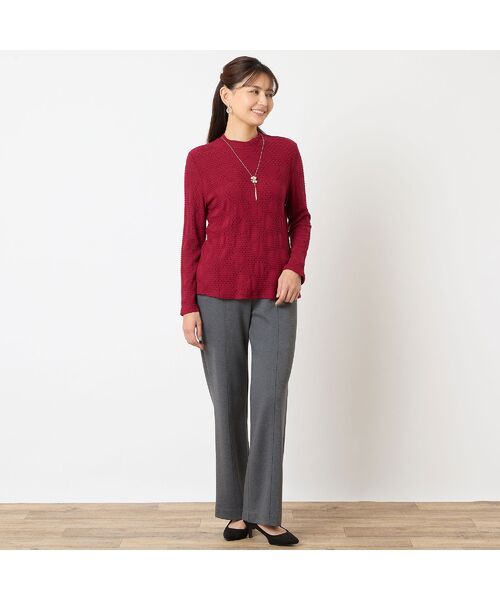 LOBJIE / ロブジェ カットソー | 【洗える・日本製】水玉シャーリングカットソー | 詳細14