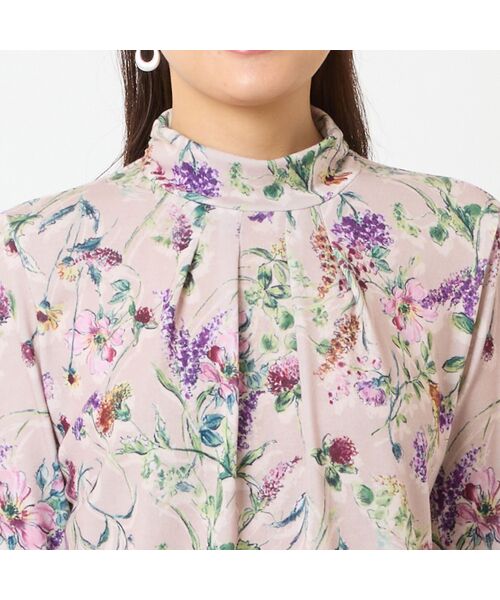 LOBJIE / ロブジェ カットソー | 【洗える・日本製】ボタニカル柄カットソー | 詳細3